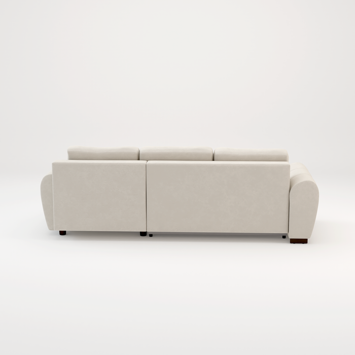 Azzuro sofa bed Cream or Grey corner sofa bed