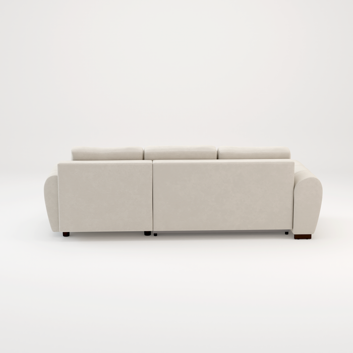 Azzuro sofa bed Cream or Grey corner sofa bed