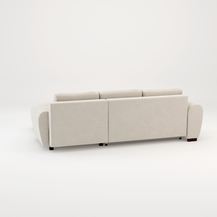 Azzuro sofa bed Cream or Grey corner sofa bed