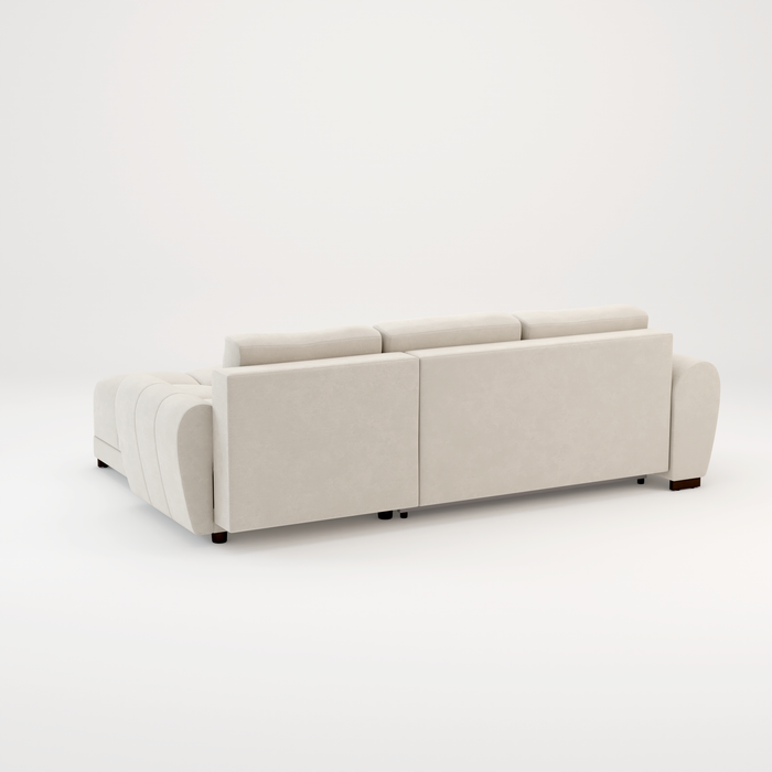 Azzuro sofa bed Cream or Grey corner sofa bed