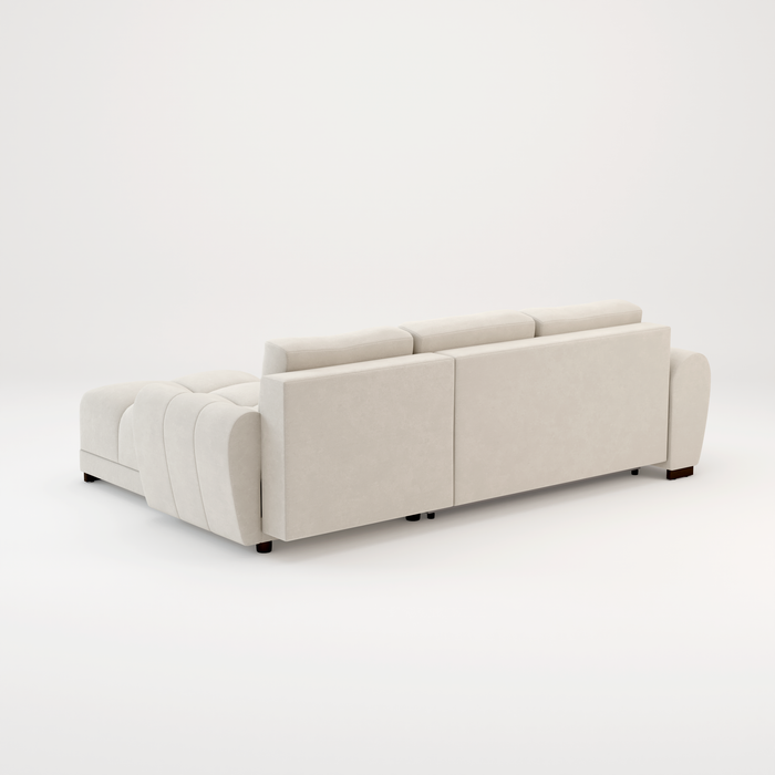 Azzuro sofa bed Cream or Grey corner sofa bed