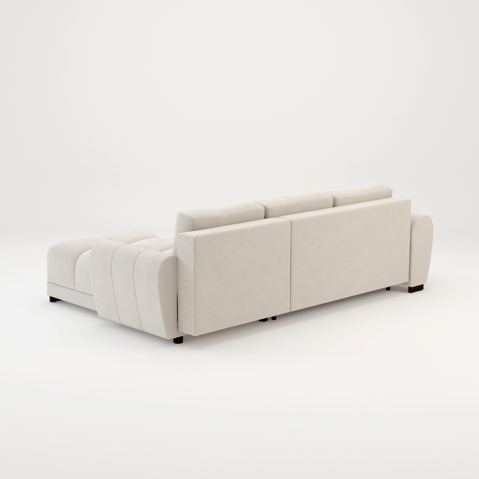 Azzuro sofa bed Cream or Grey corner sofa bed