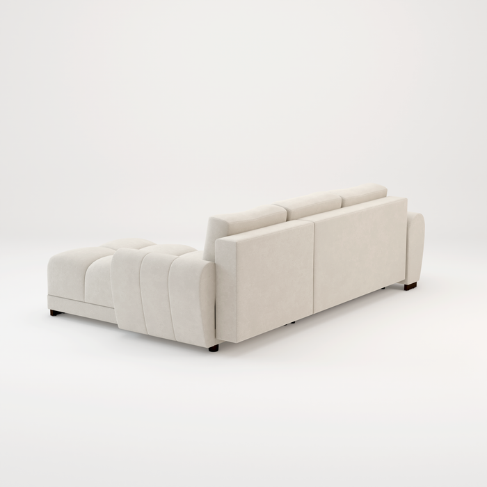 Azzuro sofa bed Cream or Grey corner sofa bed