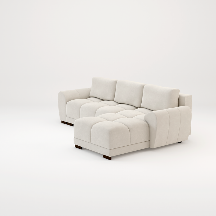 Azzuro sofa bed Cream or Grey corner sofa bed