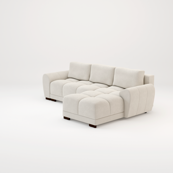 Azzuro sofa bed Cream or Grey corner sofa bed