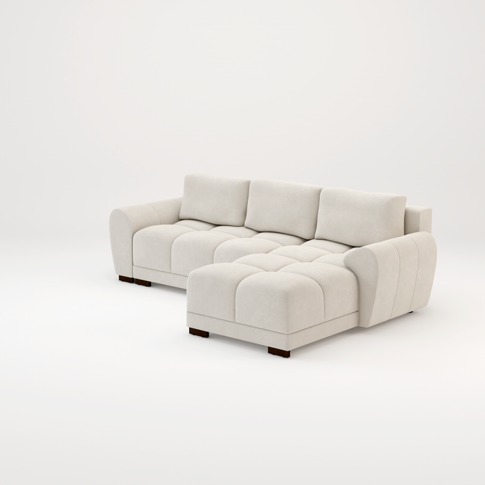 Azzuro sofa bed Cream or Grey corner sofa bed