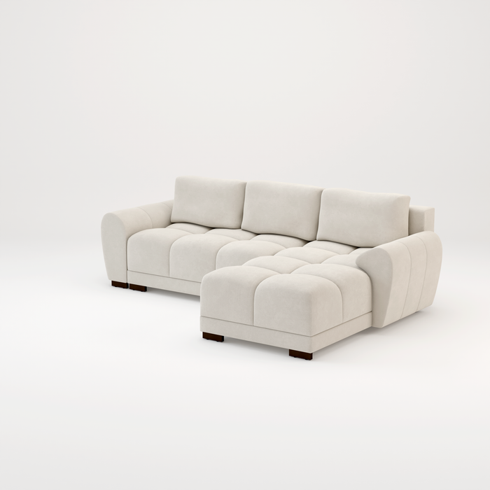 Azzuro sofa bed Cream or Grey corner sofa bed