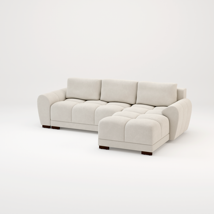 Azzuro sofa bed Cream or Grey corner sofa bed