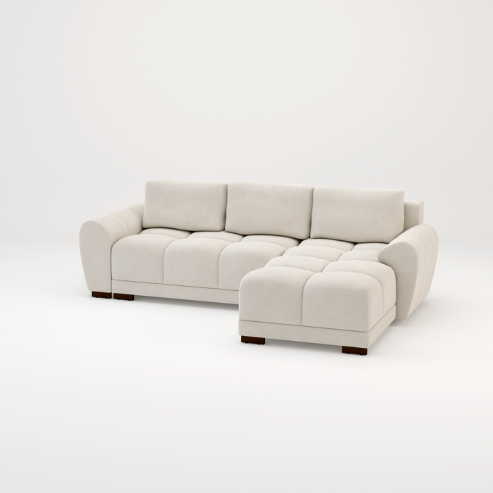 Azzuro sofa bed Cream or Grey corner sofa bed