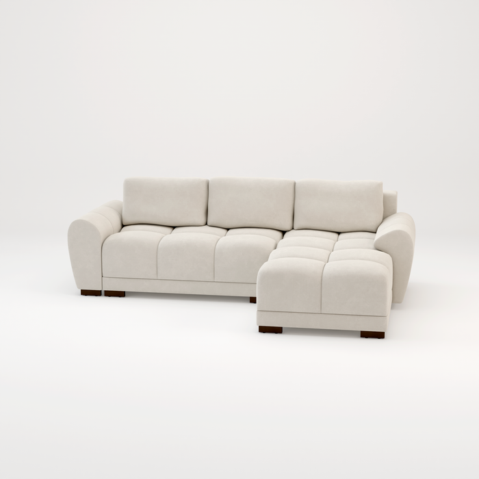Azzuro sofa bed Cream or Grey corner sofa bed