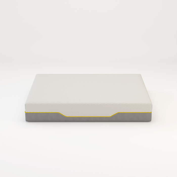 Memory foam back care Platinum + Hybrid pure memory mattress yellow trim