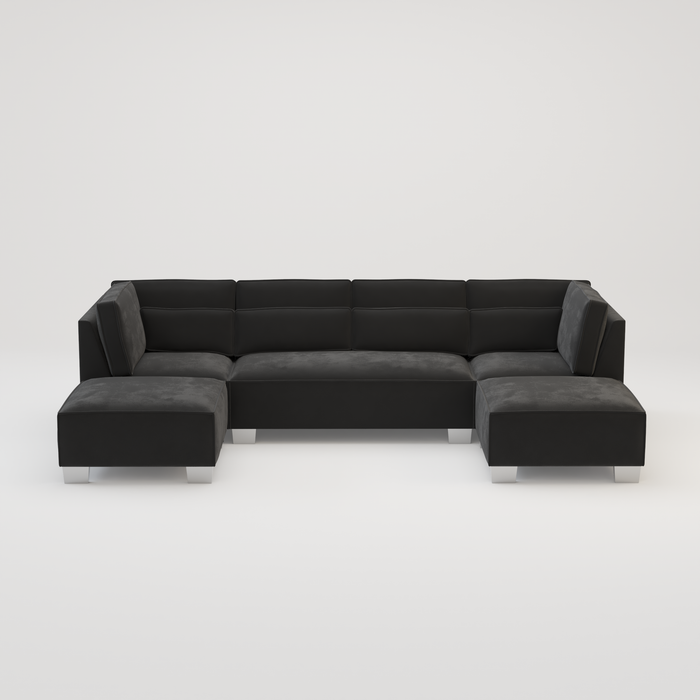Sloane Luxury U shape corner cinema sofa -Various Fabric Choice