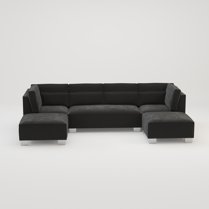 Sloane Luxury U shape corner cinema sofa -Various Fabric Choice