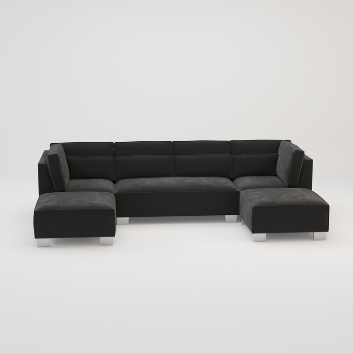 Sloane Luxury U shape corner cinema sofa -Various Fabric Choice