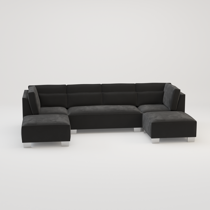 Sloane Luxury U shape corner cinema sofa -Various Fabric Choice