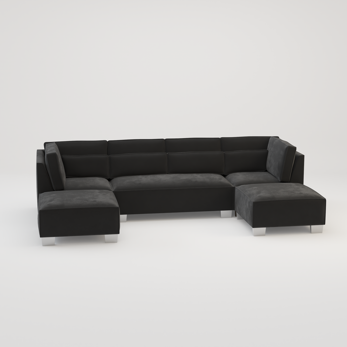 Sloane Luxury U shape corner cinema sofa -Various Fabric Choice