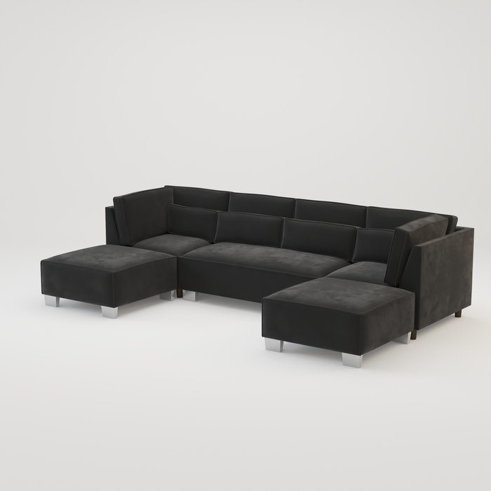 Sloane Luxury U shape corner cinema sofa -Various Fabric Choice