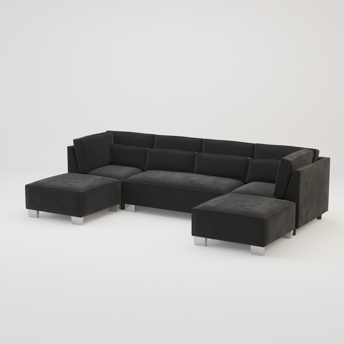 Sloane Luxury U shape corner cinema sofa -Various Fabric Choice