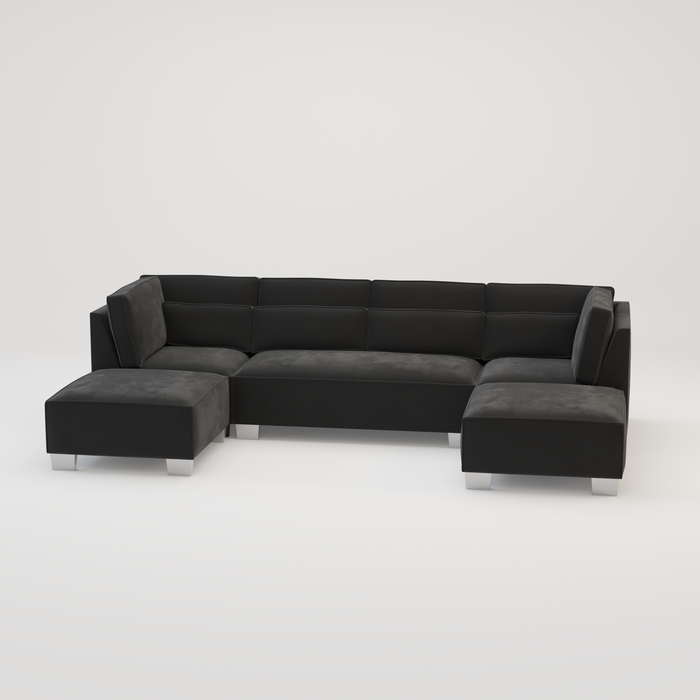 Sloane Luxury U shape corner cinema sofa -Various Fabric Choice