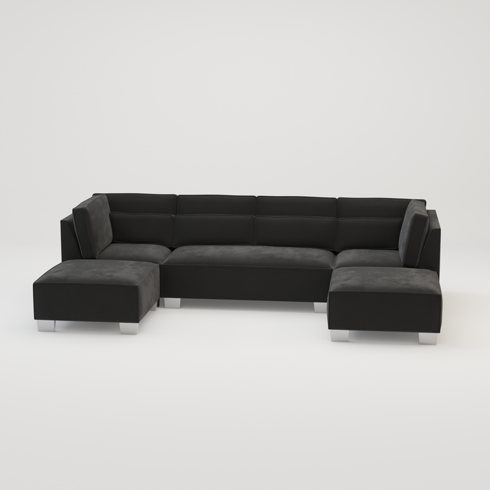 Sloane Luxury U shape corner cinema sofa -Various Fabric Choice
