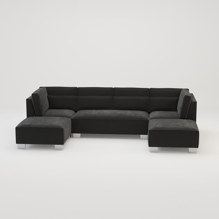 Sloane Luxury U shape corner cinema sofa -Various Fabric Choice