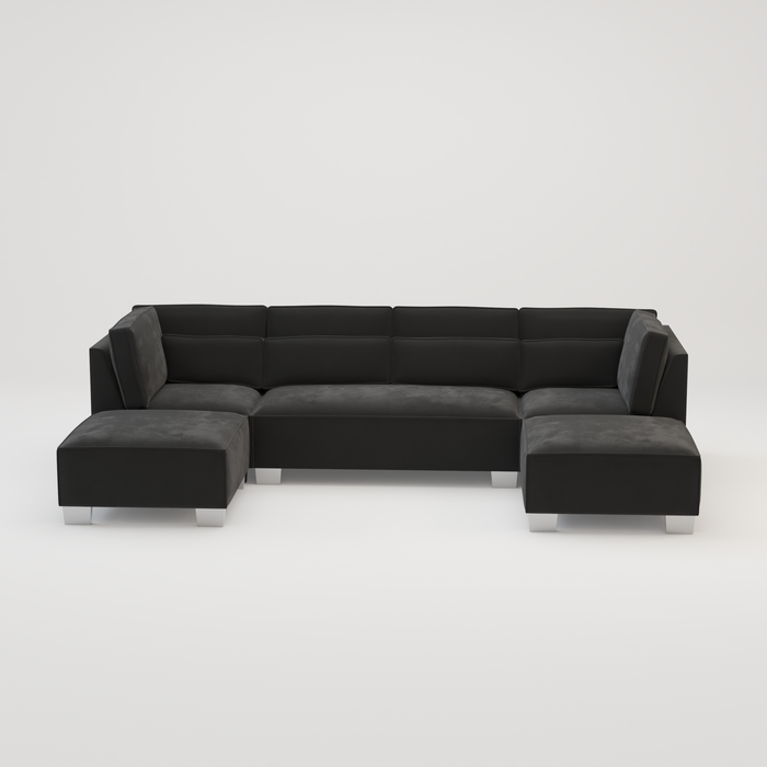 Sloane Luxury U shape corner cinema sofa -Various Fabric Choice