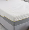 Memory foam back care Platinum + Hybrid pure memory mattress yellow trim