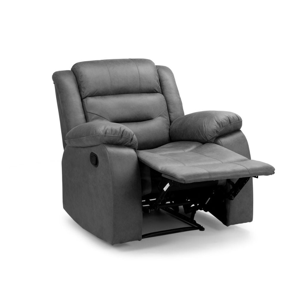 Montana Recliner Armchair in Grey