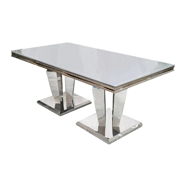 Athena Marble Dining Table 1.8m
