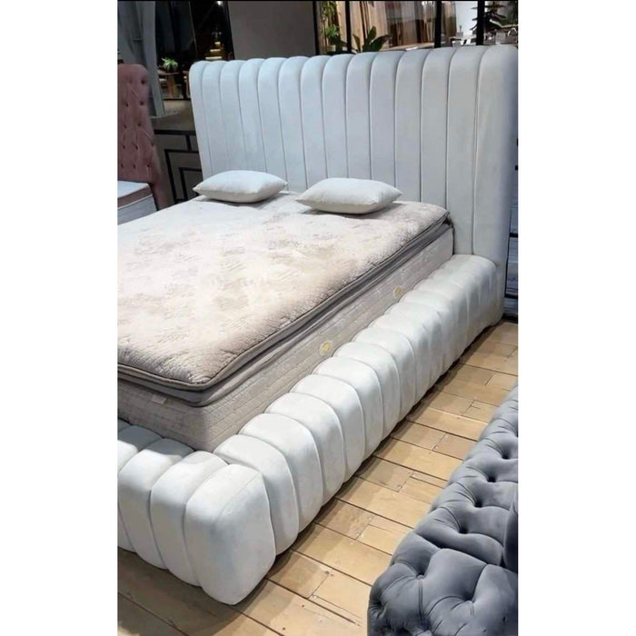 Ambassador Luxury Fabric Bed Frame - Various Sizes