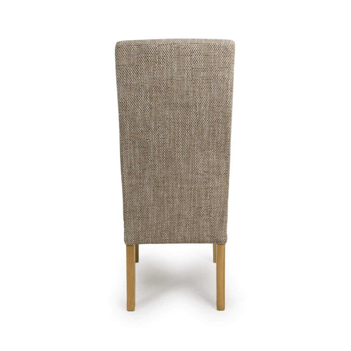 Shankar 2 X Bailey Tweed Oatmeal Dining Chair