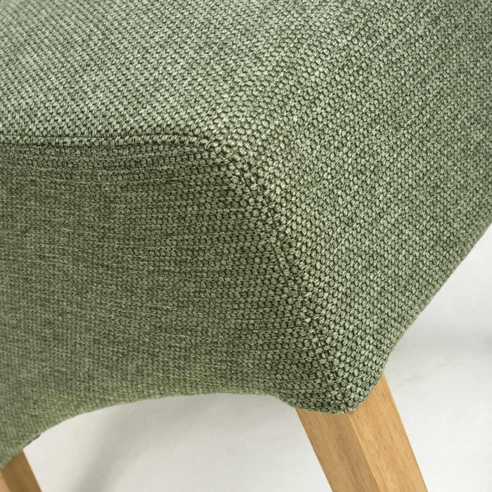 Shankar 2 x Krista Weave Green Dining Chairs