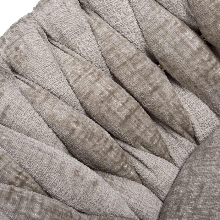 Shankar 2 X Ontario Chenille Effect Mink Dining Chairs