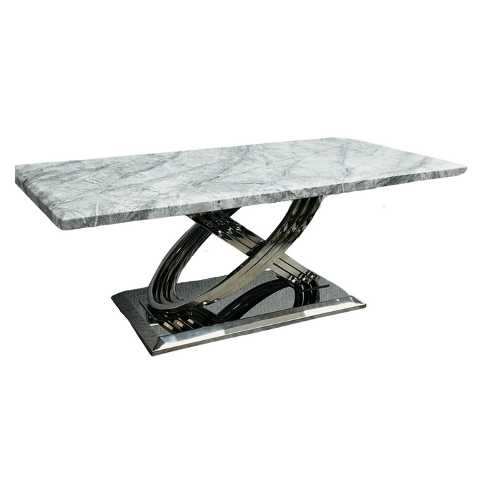 Elina grey marble coffee table