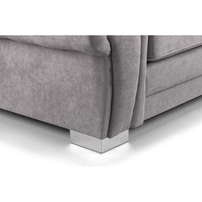 Verona Grey fabric 3 seater & 2 seater sofa set