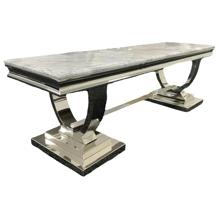 Arianna 1.4m marble tv stand