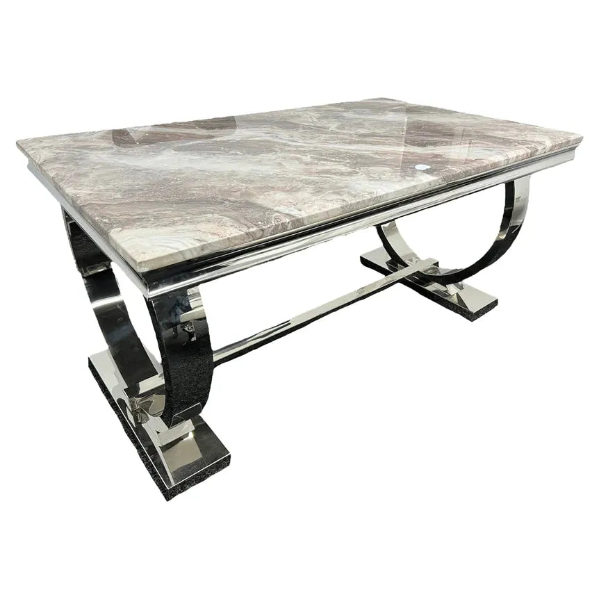 Arianna 1.5m marble dining table