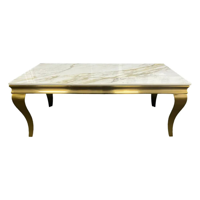 Lewis gold coffee table