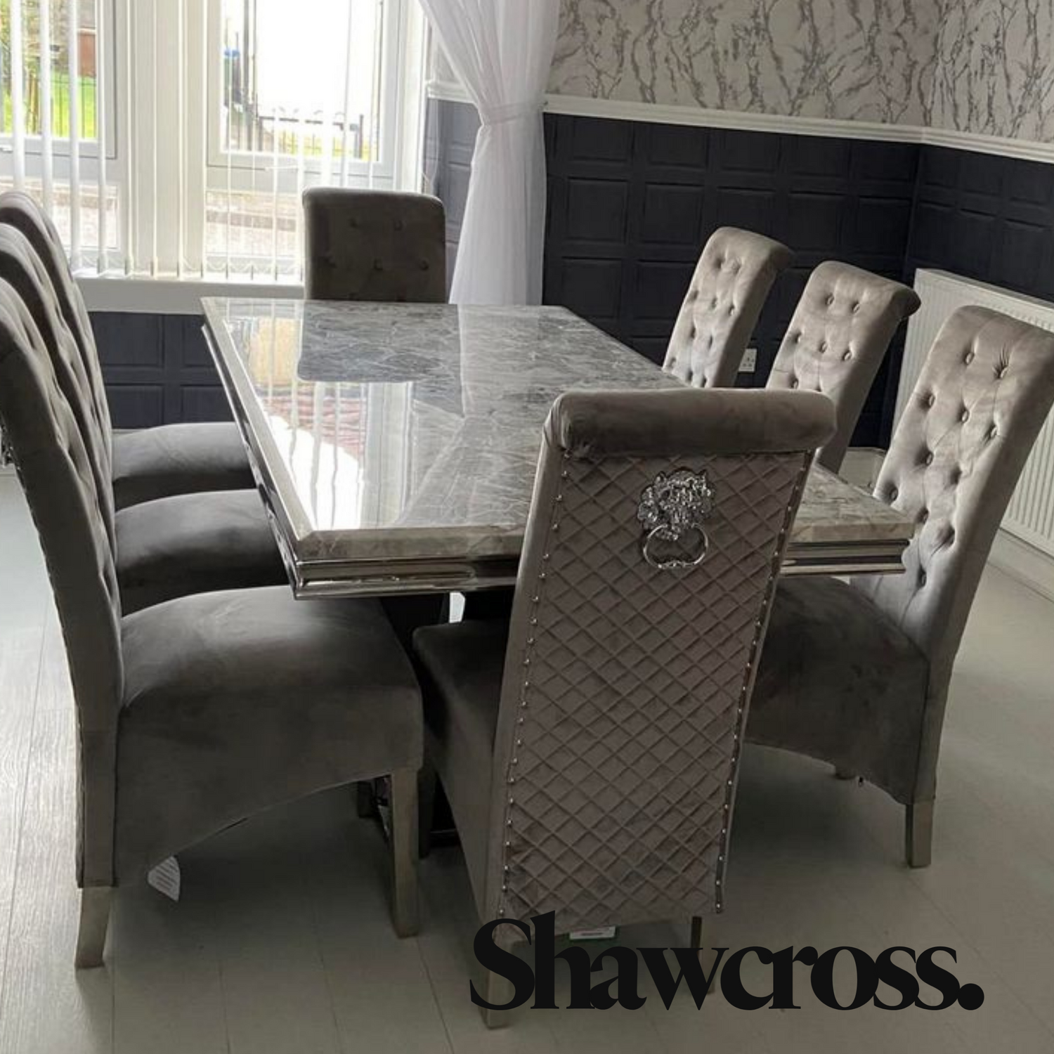 8 Seater Dining Sets Dining tables with 8 Chairs Shawcross Furniture