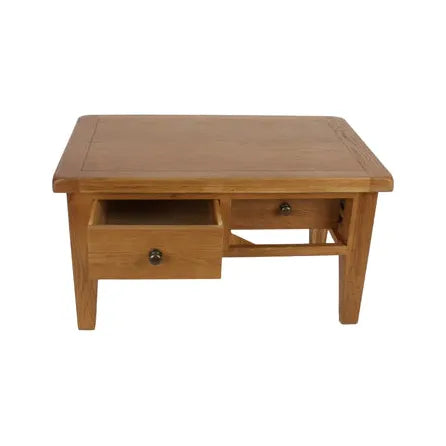 Torino solid oak coffee table