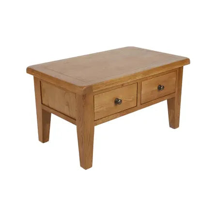 Torino solid oak coffee table