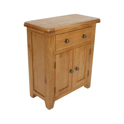 Torino solid oak mini sideboard