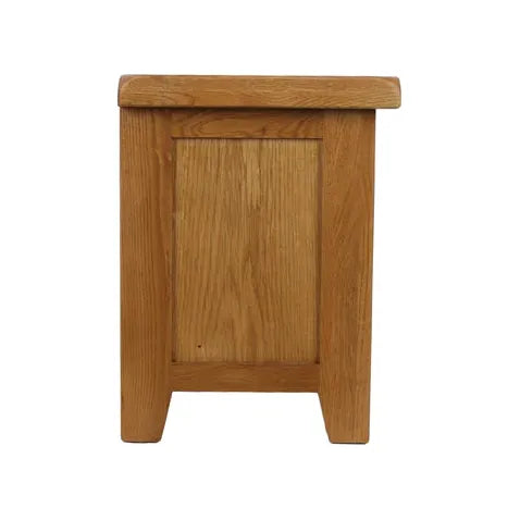 Torino solid oak small TV unit