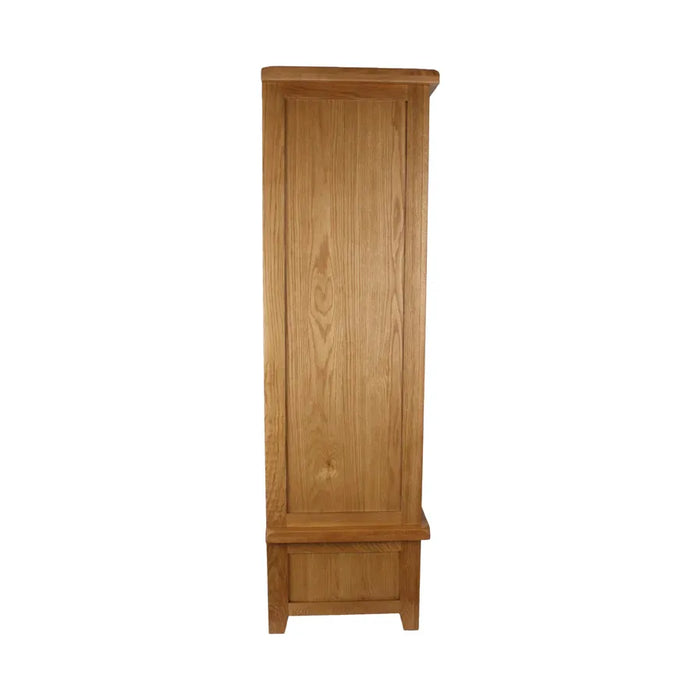 Torino oak furniture small wardrobe