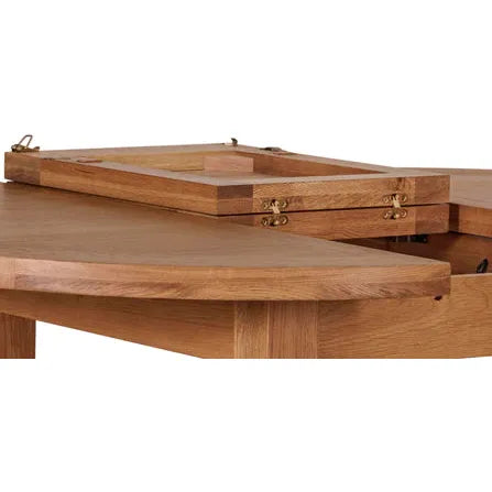 Torino 1.1m extending round table