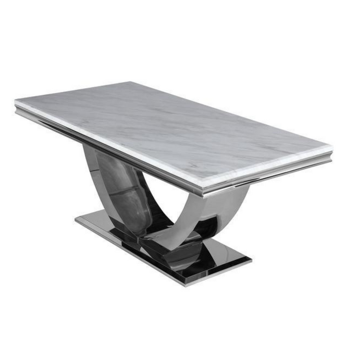 Denver marble dining table