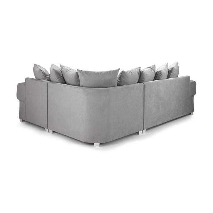 Sasha corner sofa bed 4 seater right hand facing