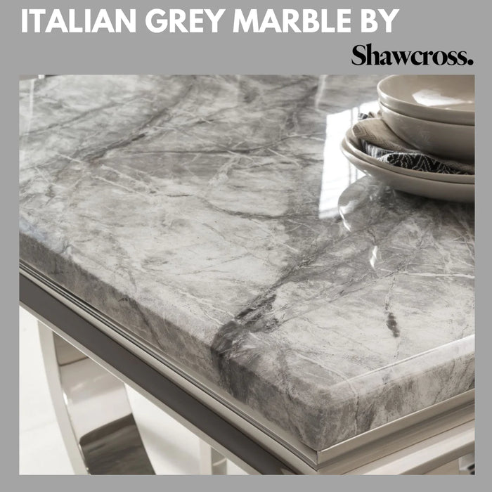 Arianna 1.5m marble dining table