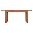 Torino 1.2m  solid oak extending dining table